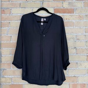 Anthropologie Dolman Black Top
